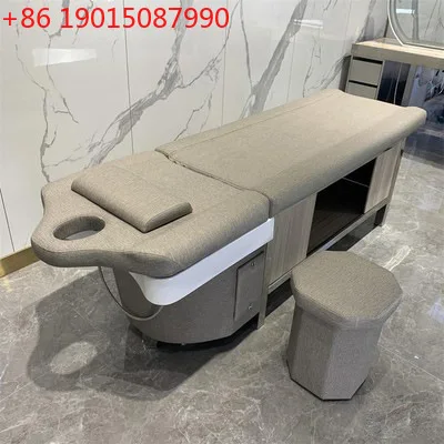 

Barber shop special whole lying traditional Chinese medicine fumigation Thai head therapy ear picking health head soup