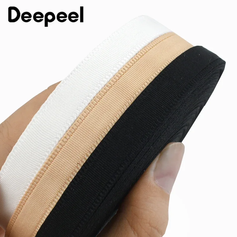5-30M Deepeel 10mm Tubular Webbing Underwear Bra Fishbone Protective Ribbon Swimsuit Corset Fixed Tape DIY Sewing Accessories