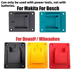 1pcs Wall Mount Machine Storage Rack Electric Tool Holder Bracket Fixing Devices Fit For Makita Bosch Dewaltt Milwaukee,Tool Bas