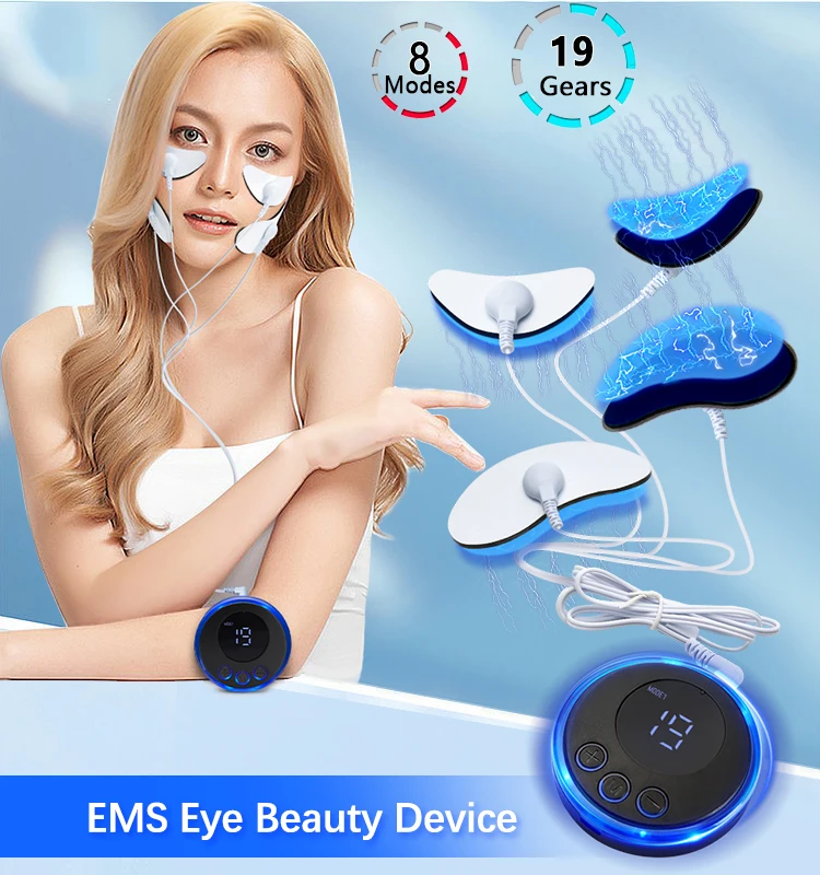 EMS Facial Exerciser Microcurrent V-Face Double Chin Remover Electric Face Lifting Beauty Health Face Massager Slimming Chin