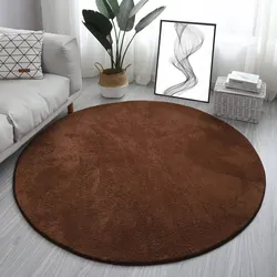 VIKAMA Prayer Rug Islam Living Room Rug Large Rug For Bedroom Room Decoration Red Carpet Round Carpet Coral Velvet Carpet