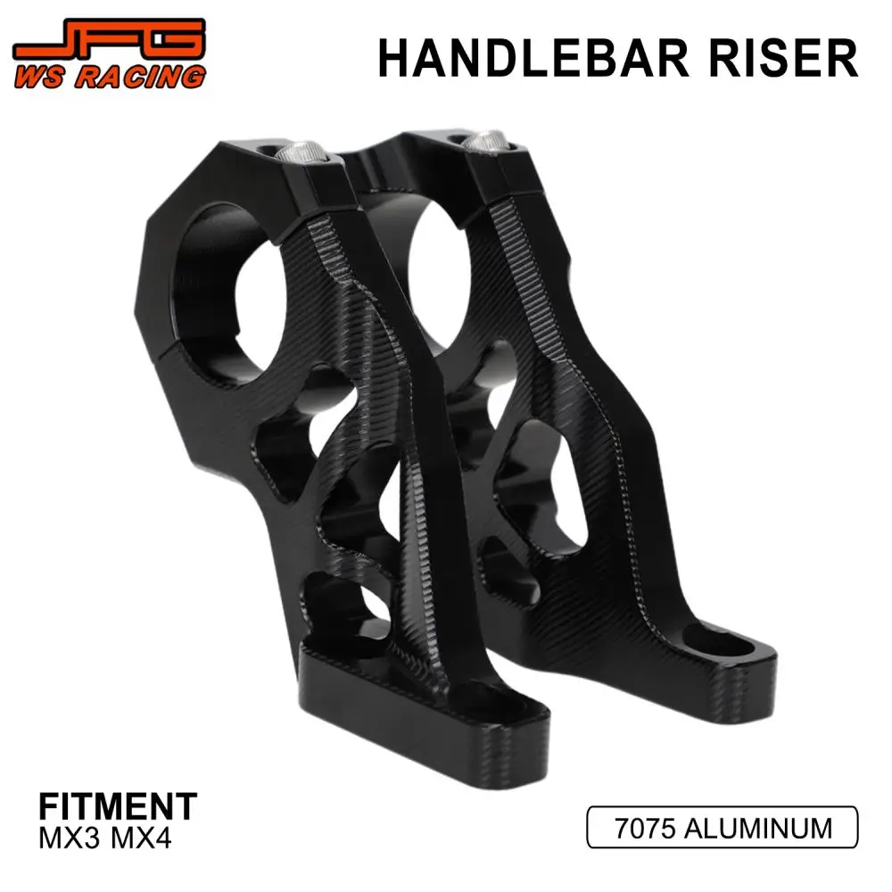 For Talaria Handle Bar Riser Mount CNC Handlebar Bracket Aluminum For Talaria Sting MX3 MX4 Electric Bike Motorcycle Accessories