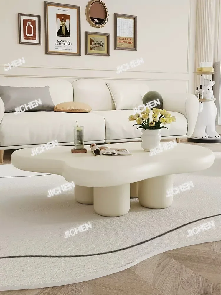 

Neu versandte Artikel creative white coffee table small apartment living room cream wind clouds gho