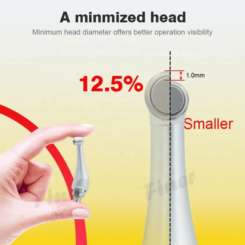 Den tal 6:1 endo head contra angle handpie head