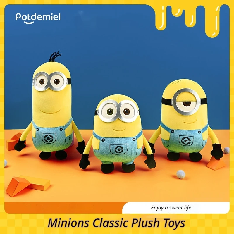 

New Potdemiel Honey Pot Minions Doll Plush Classic Doll Children Cute Doll Ornaments Christmas Surprise Gift