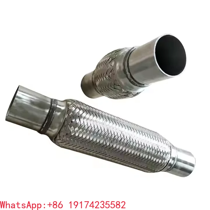 

High Quality Other Engine Part 2.5inch 201 Stainless Steel Double Braid Exhaust.Flexible Pipe