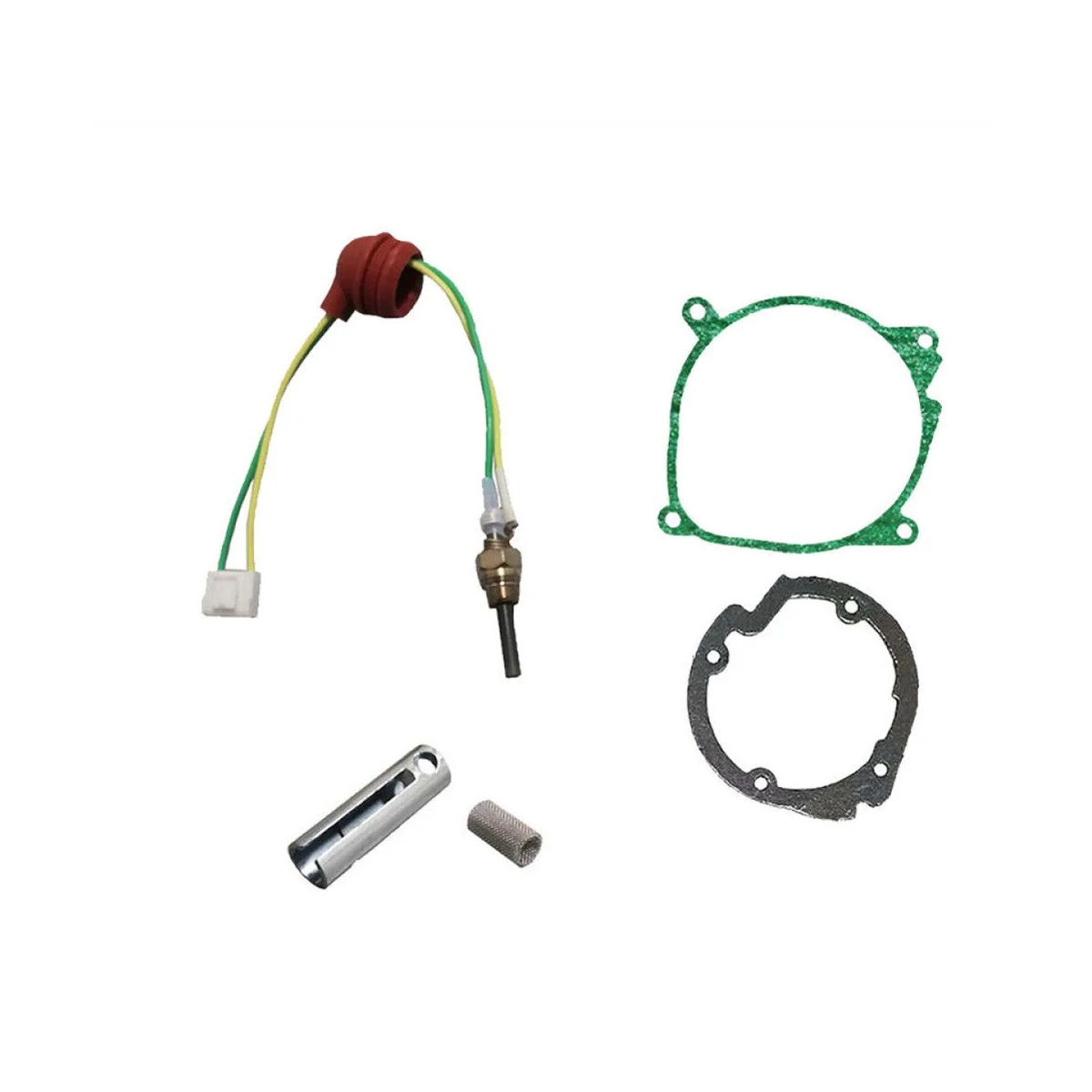 Calentador de aceite crudo de aire para coche, llave de encendido de bujía incandescente de cerámica de 12V para calentadores de 5kW, estacionamiento de aire