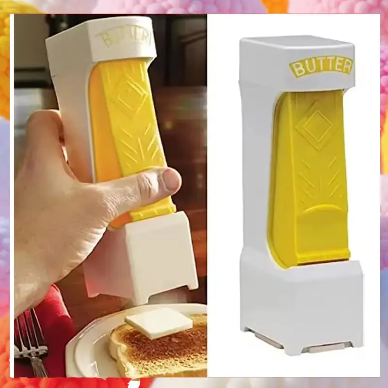 

Portable Cheese Slicer Squeeze Dispenser Automatic Cheese Cutter Tool Handheld Butter Slice Tool-A83Z