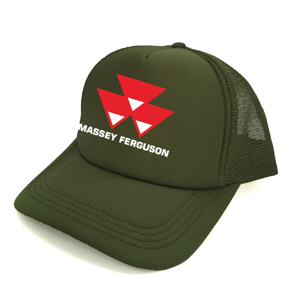 Massey Ferguson Trucker Cap Tractor Agriculture Hat Baseball Cap Cool Summer Unisex Mesh Net Caps