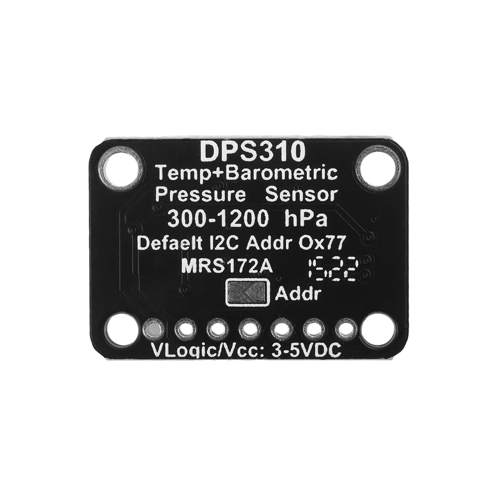 DPS310 High Accuracy Barometric Altitude Sensor Module 300-1200hPa Qwiic Interface ±0.02m High Precision Measurement I2C/SPI