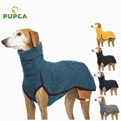 High Collar Pet Clothes for Medium Large Dogs Winter Warm Big Dog Coat Pharaoh Hound Great Dane Pullovers Mascotas Supplies