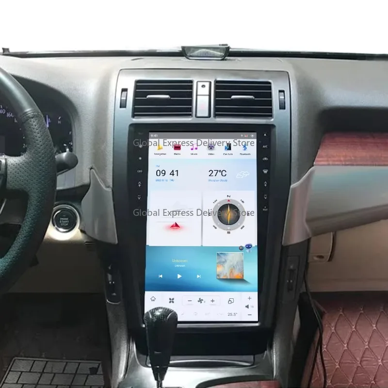 

13.6 Inch Android Multimedia Car DVD Player CD Stereo 2010-2014 Car DVD Player OELD Vertical Car Radio