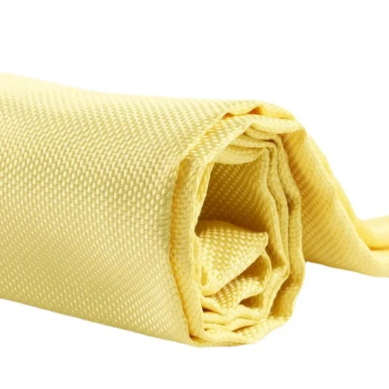 

30cm/50cm/100cm 200g Yellow Color Kevlar Cloth Aramid Fiber Fabric for DIY Sewing Clothing 100cm Width