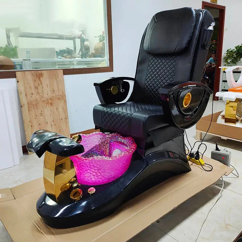 Electric Bath Nail Massage Chair Beauty Eyelid Hand And Care Beauty Salon Special Recliner Chair Spa Soaking