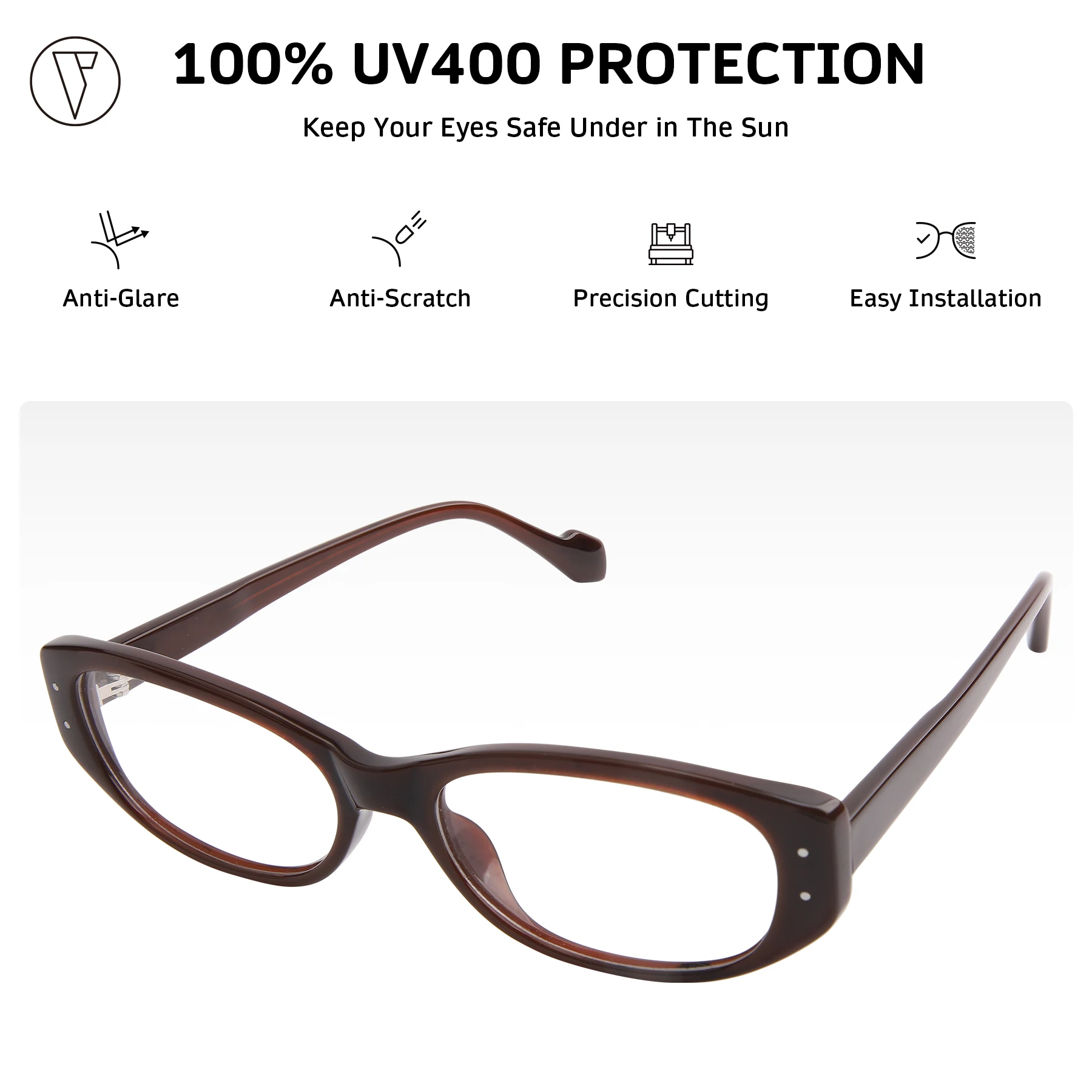 Солнцезащитные очки/очки по рецепту ONDEX, стильные поляризационные линзы UV400, фотохромные линзы, персонализированная мощность от 1,00 до 8,50