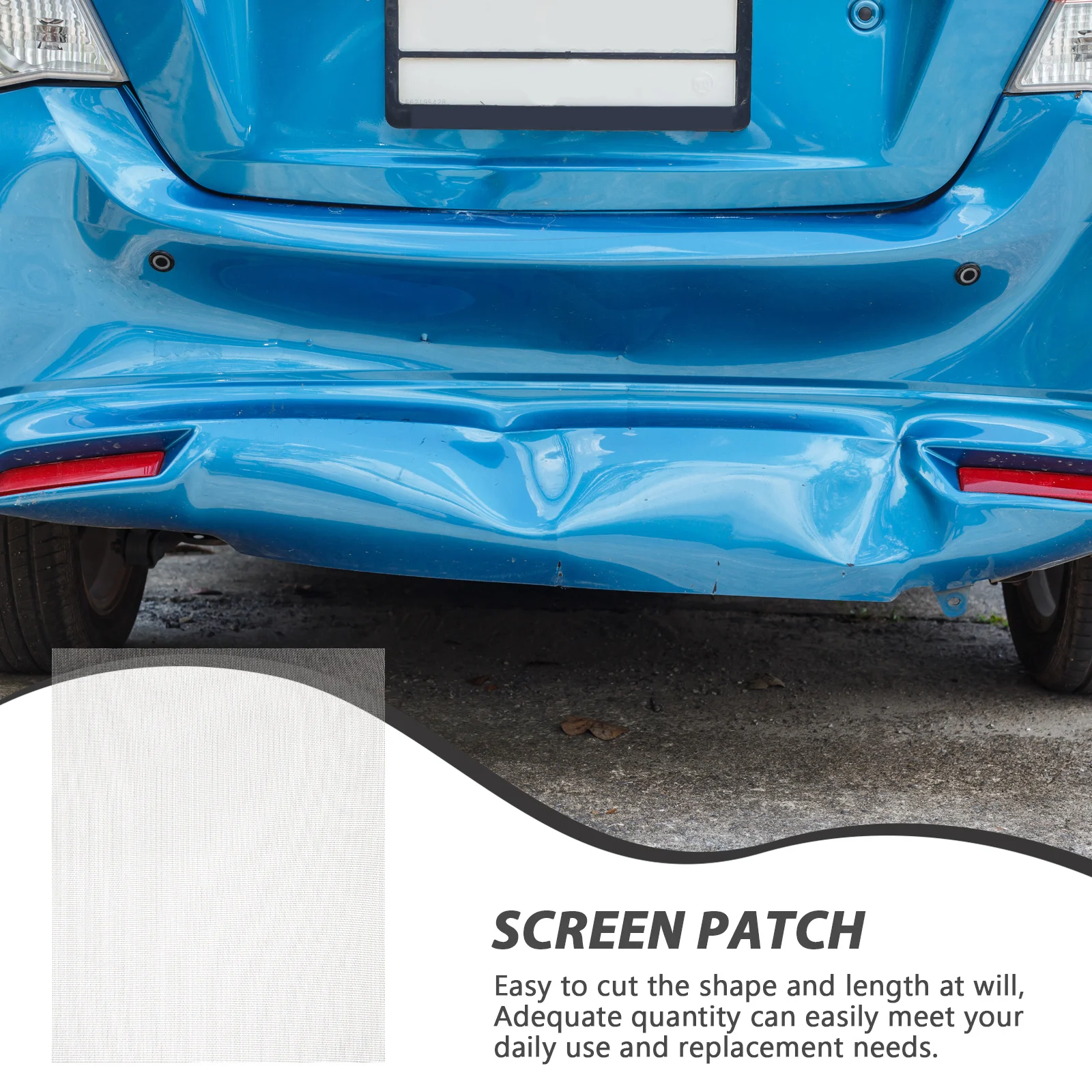 2 قطعة سيارة الوفير إصلاح شبكة التنغستن سلك شاشة لحام شبكة معدنية ورقة التصحيح تصفية شاشة إصلاح الملحقات