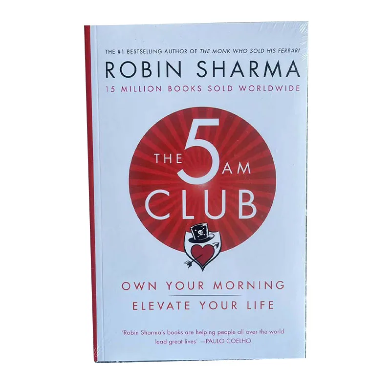 Robin Sharma's 5AM Club Provides You with English Books To Improve Your Life Tomorrow. English Books Book Books
