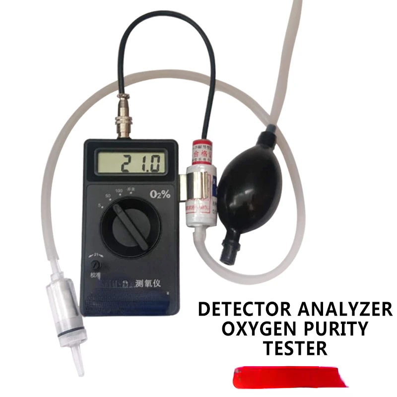 CY-12C Oxygen Concentration Tester Meter Detector Analyzer Oxygen Purity Tester Gas Measurement Analysis Instruments