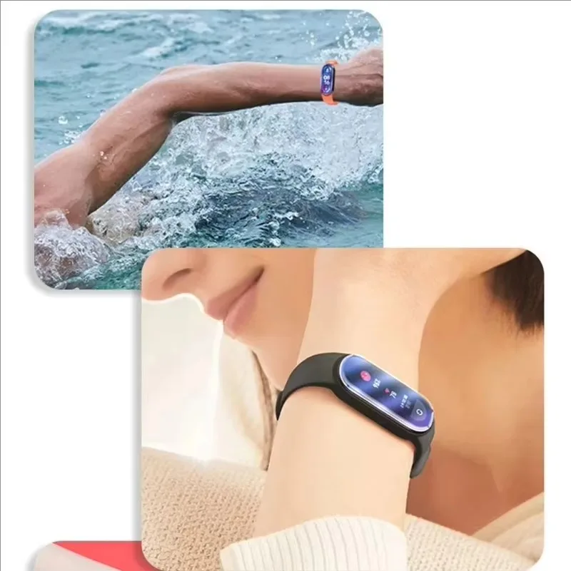1-10PCS Screen Protector for Xiaomi Mi Band 9 9Active 9Pro Soft Transparent Anti-scratch Full Protective Cover HD Watch Films