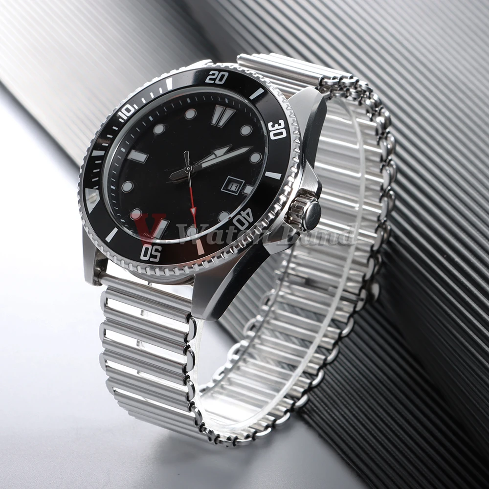 Cinturino in acciaio inossidabile 316L 18mm 20mm 22mm Bracciale a sgancio rapido Bracciale Bonklip Cinturino da polso in metallo per uomo Donna Cinturino universale