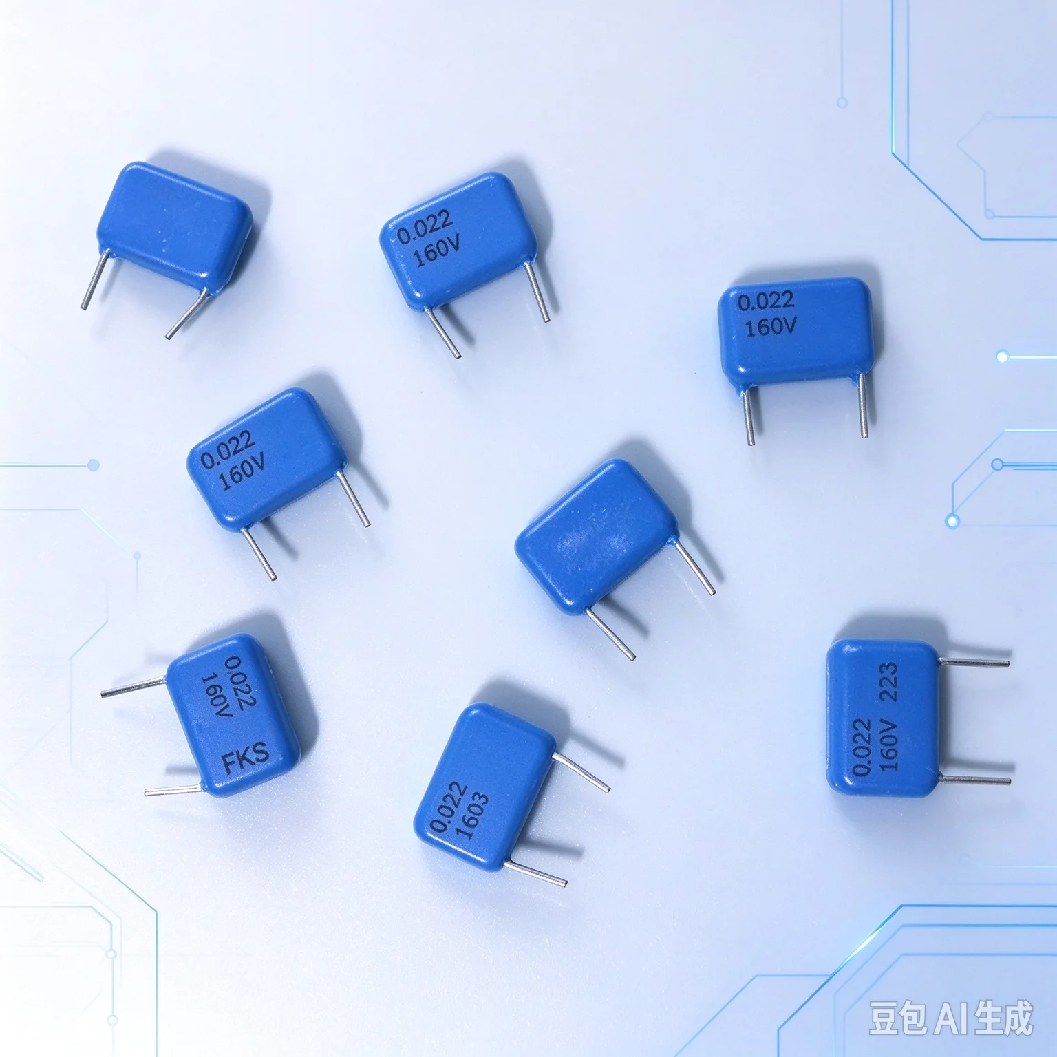 Sourced for WIMA FKS 0.022uF 160V Audio Film Capacitor  50pcs