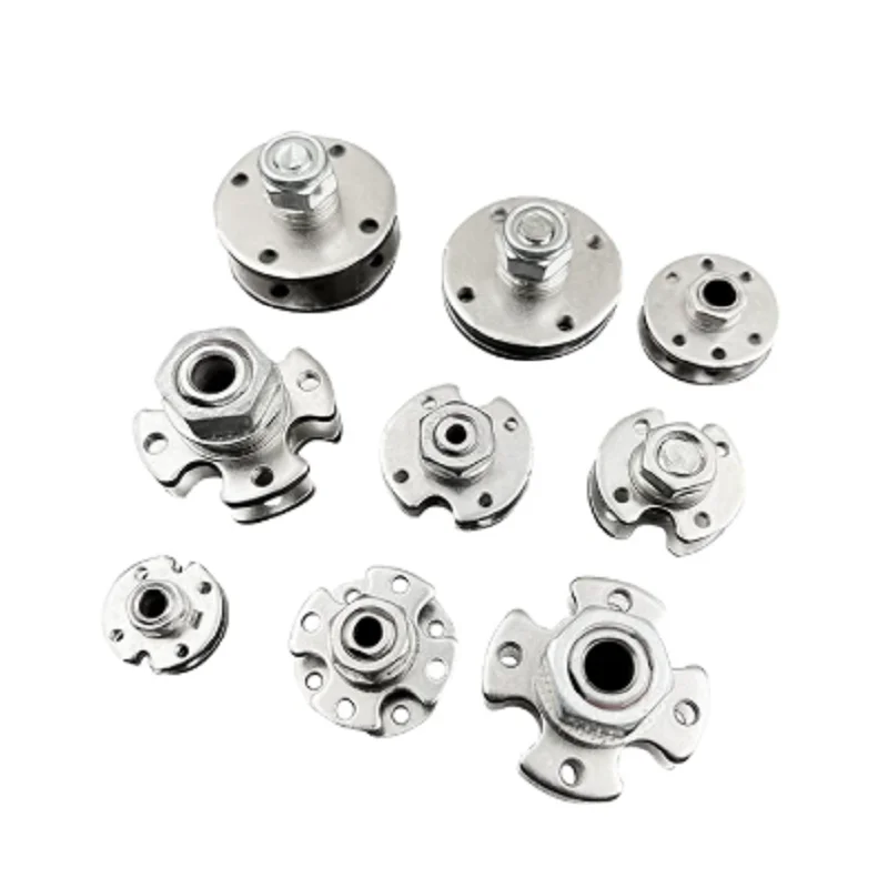 Disc Damping Hinge 360 Degree Rotation Hollow Through‑wire Pivot Hinge Adjustable Torque Arbitrary Stop Friction Positioning Sha