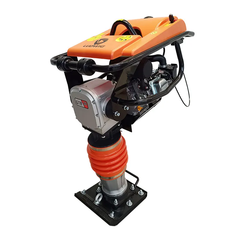 Portable Handheld High Quality General Construction Equipment Road Tamping Rammer For Trench Soil Compaction