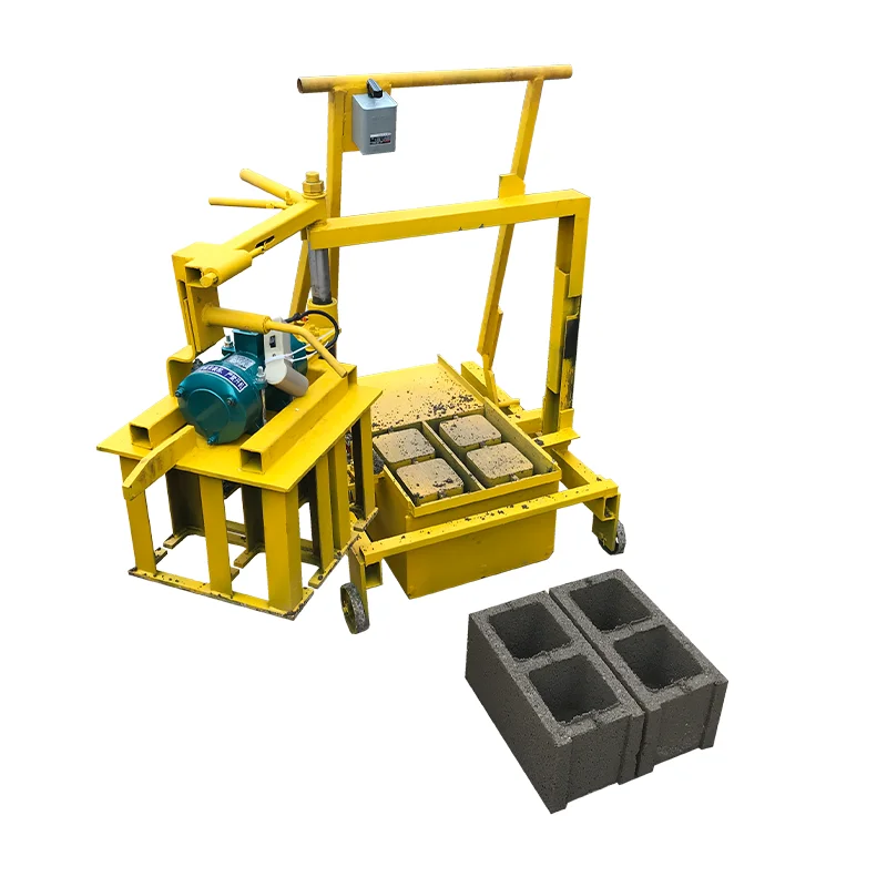 

Multi-Purpose QMR2-45 Block Machine for Hollow and Interlocking Bricks