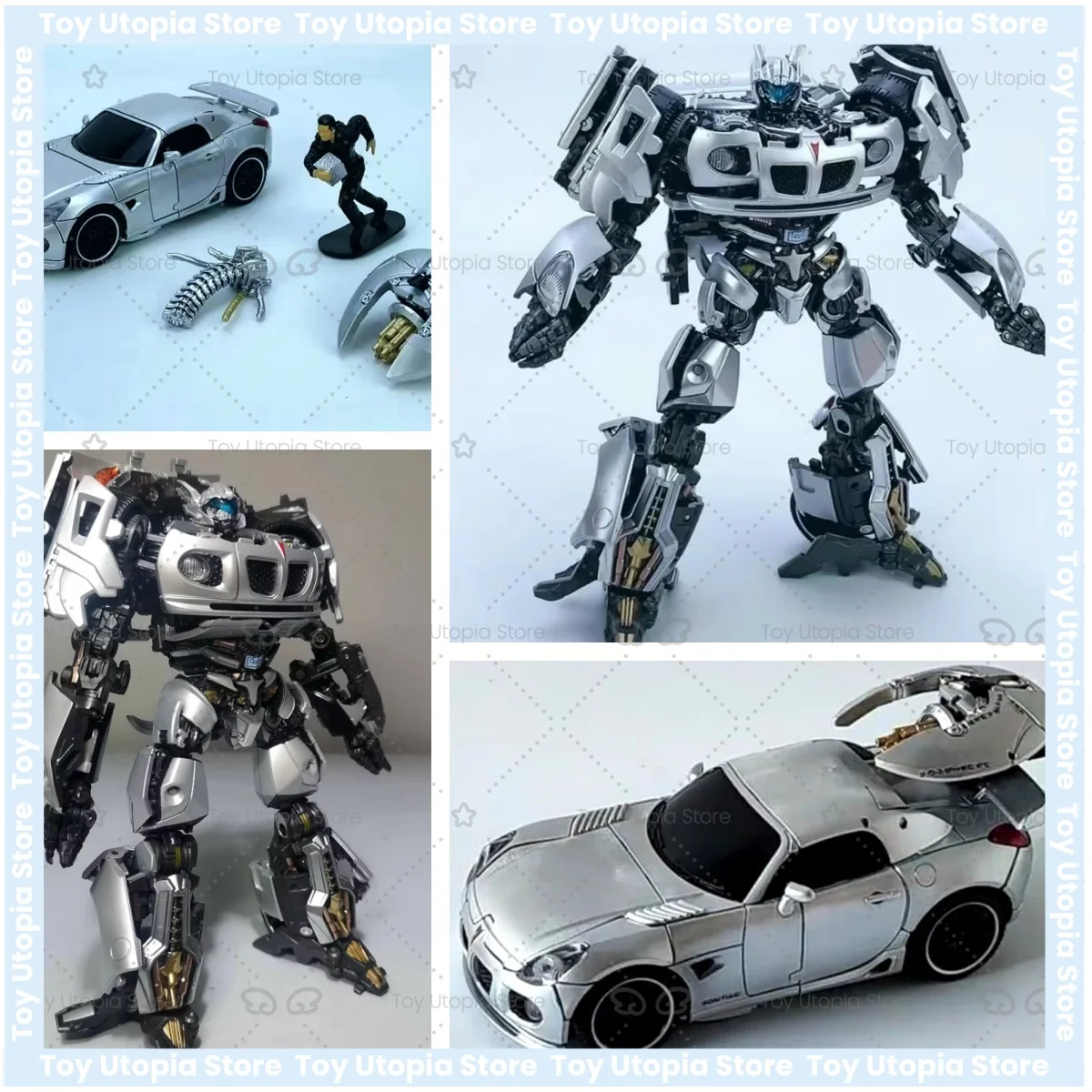 

AOYI Transformation Toys JAZZ LS18 Racing GT Deformation Robot Model KO MPM09 Action Figure