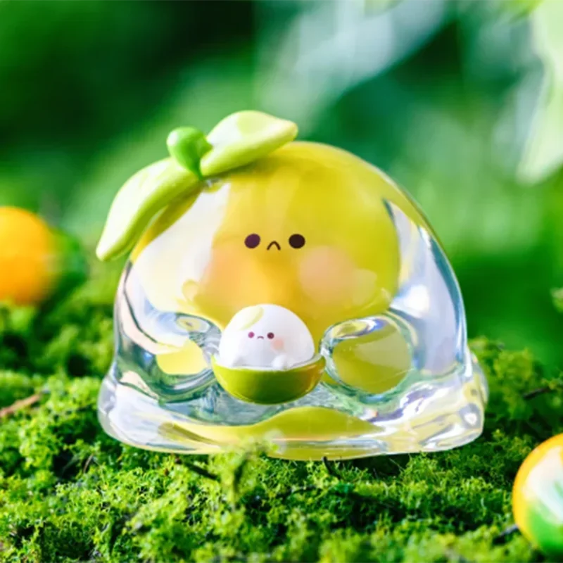 Water Egg Fruit Colorful Series Blind Box Creative Cute Fashion Tabletop Decoration Cartoon Decor Toys Birthday Surprise Gift