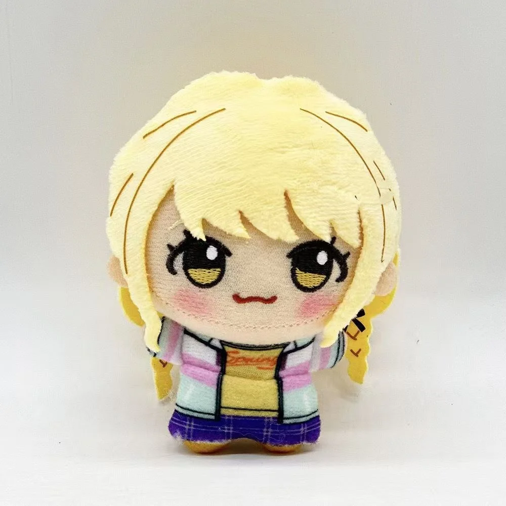 The Idolmaster School Idol Master Plush Cartoon Anime 12cm Saki Hanami Stuffed Figure Model Plushie Doll Toy Girl Birthday Gift