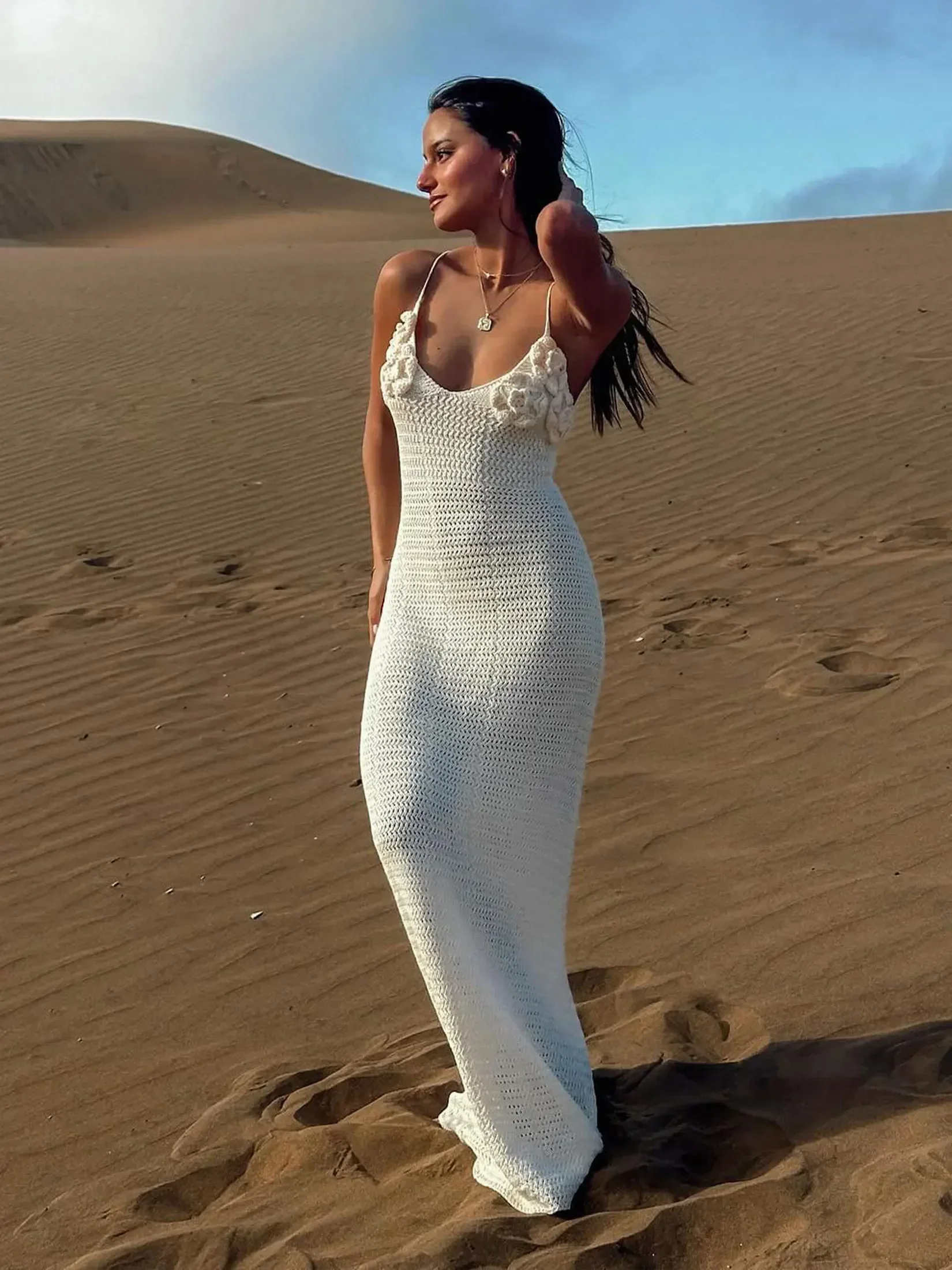 tropical sexy cutout maxi dress ruche tie / coverup . m stretch