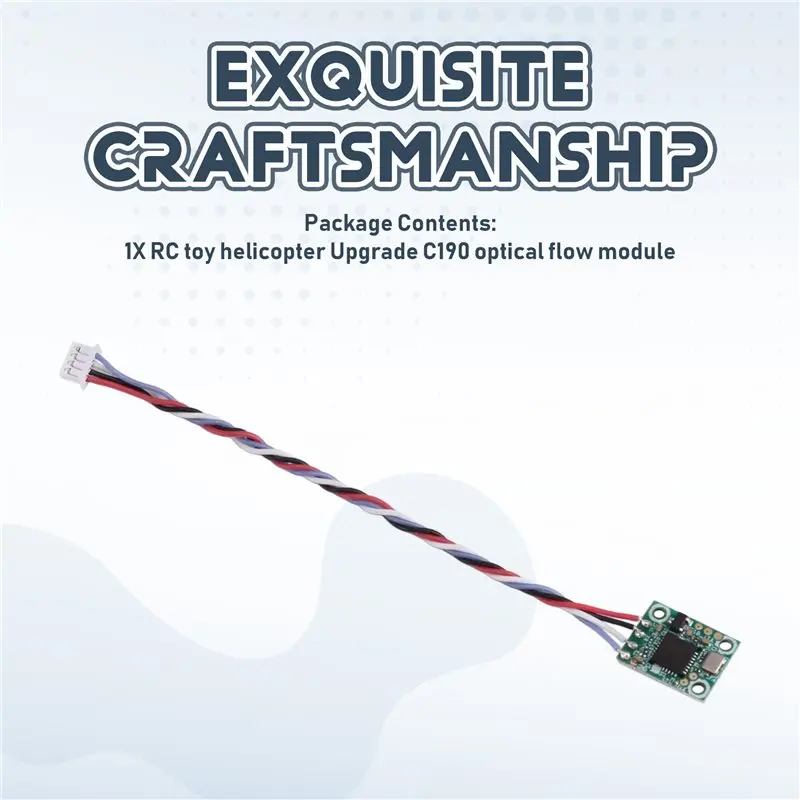 【NEW USER EXCLUSIVE】Upgrade Parts For RC Helicopter C190- C190 Optical Flow Module Kit For Enhanced Performance
