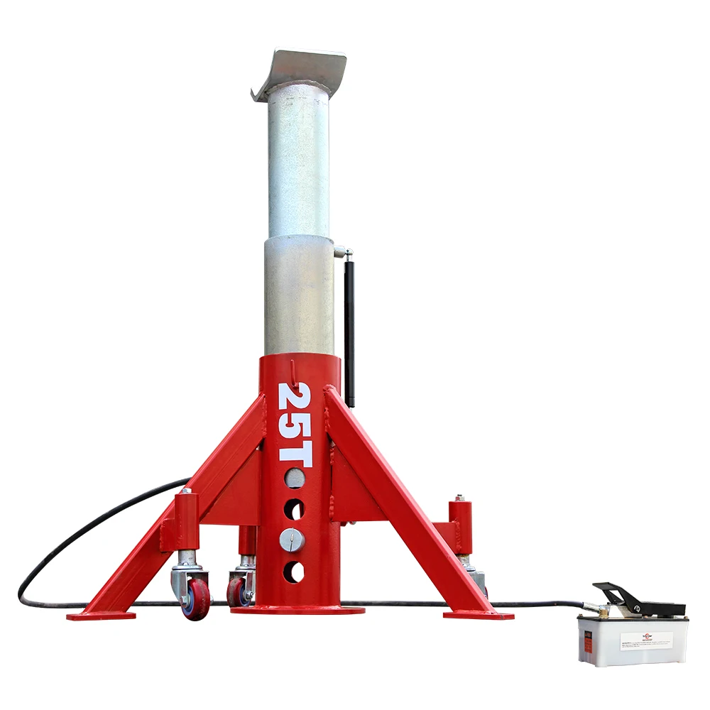 Heavy Duty 25T Hydraulic-pneumatic Car Truck Jack Stand