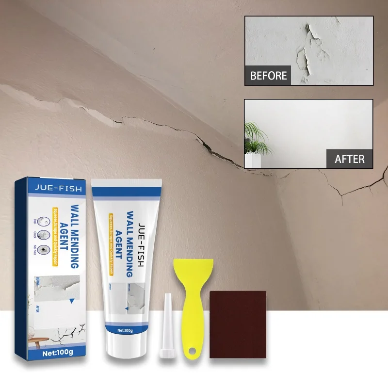 

100g Wall Repair Paste White Waterproof and Mildew-proof Wall Repair Artifact Wall Crack Maintenance Renovation Repair Agent