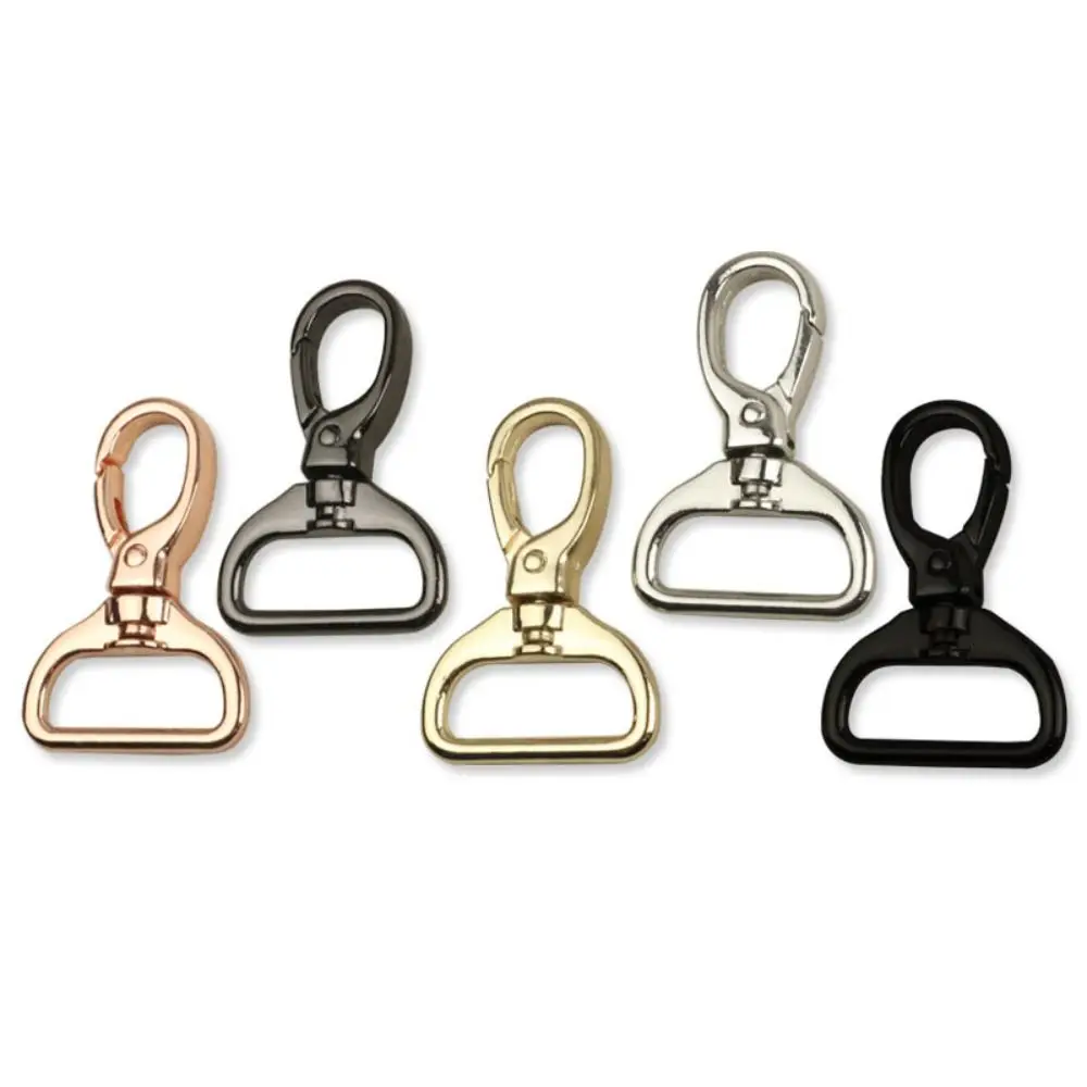 

Металлический защелкивающийся крючок, 5 цветов, новое вращающееся оборудование для багажа, аксессуары, ремень для домашних животных размером 16*49,5 мм, кожаный ремешок