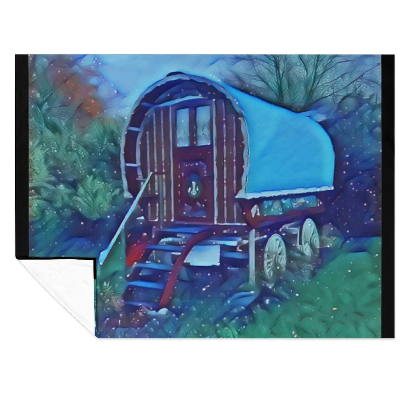

The Varda Throw Blanket Thins Plaid on the sofa Loose Warm Blankets