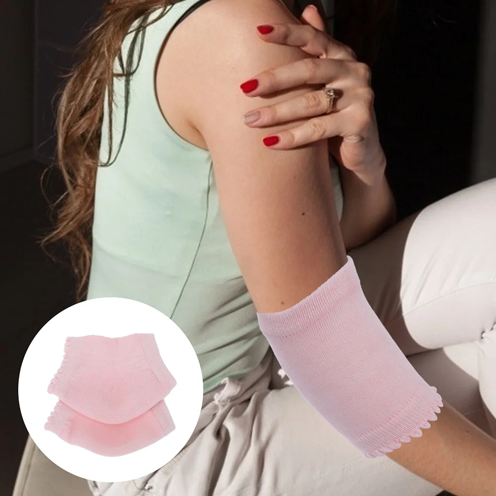 أغطية ترطيب الكوع 3 أزواج للبشرة الجافة والمتشققة جل كم حماية كعب قناع القدم إصلاح تليين #6