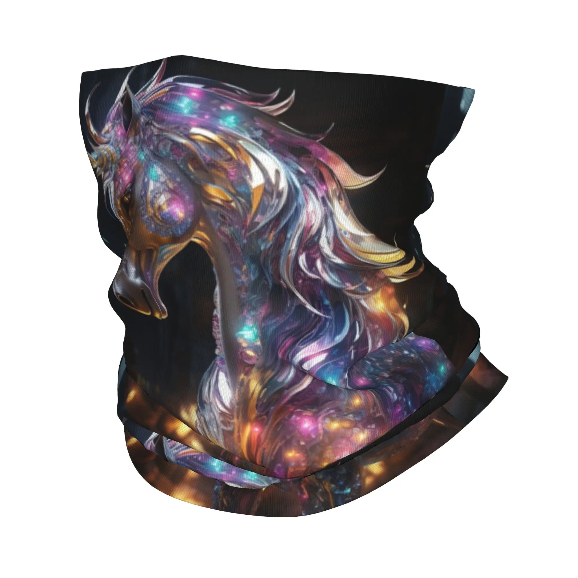 

Бандана с кристаллом единорога, гетры с принтом, маска, шарф, теплая повязка на голову, спорт на открытом воздухе, унисекс, для взрослых, зима