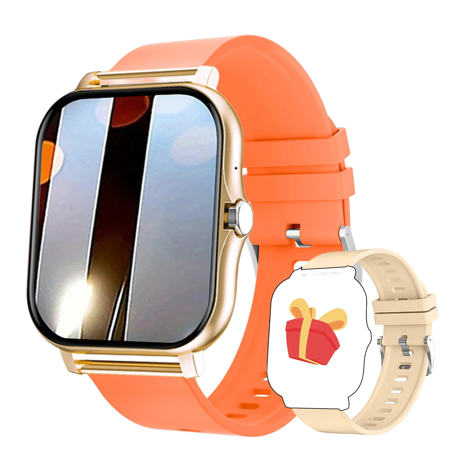 Men's and Women's Smartwatch with Custom Dial