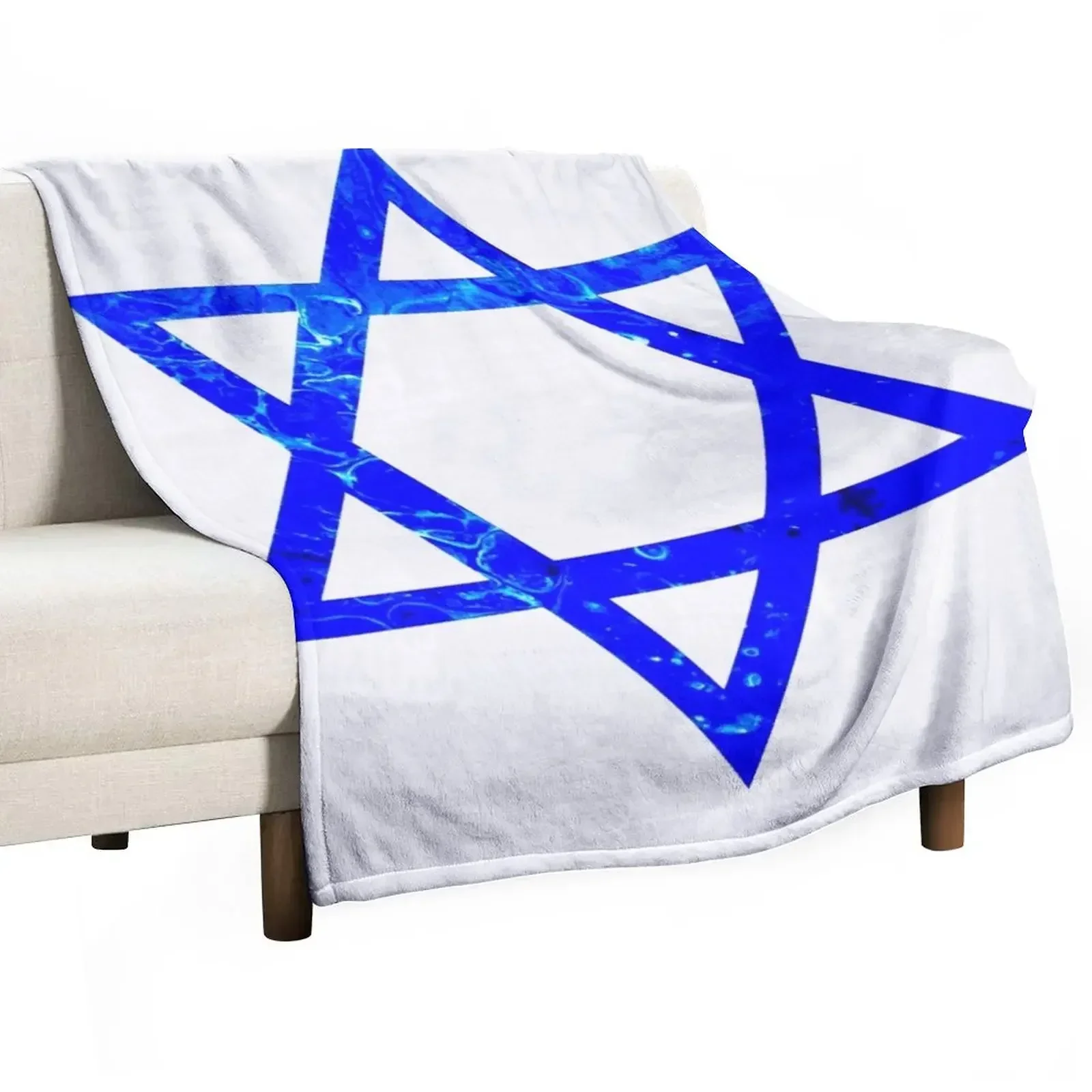 

Star Of David Throw Blanket for winter Moving Blankets