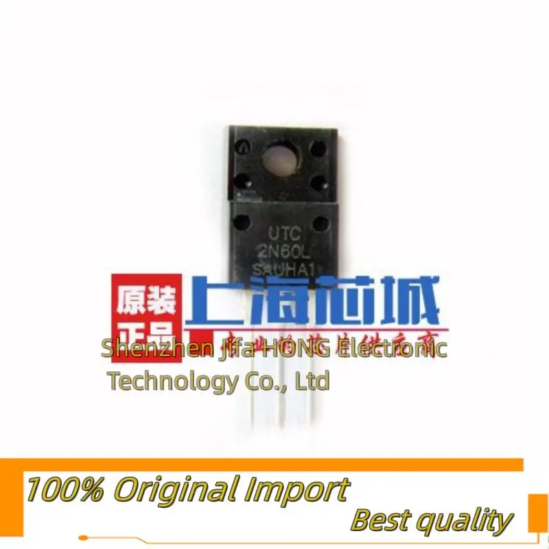 10PCS/Lot UTC2N60L 2N60L TO-220F 600V 2A  UTC Imported Original Best Quality