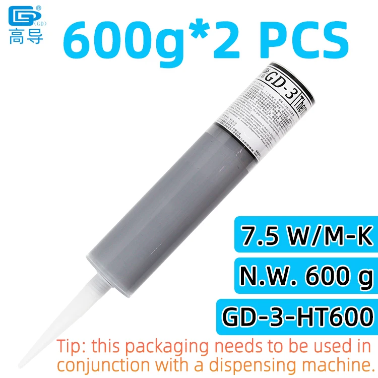 GD-3 Thermische Pasta Thermische Grease 7.5 W Performance Grijze Koelplaster voor CPU, GPU, IGBT Modules, Mobiele Telefoon, LED SY