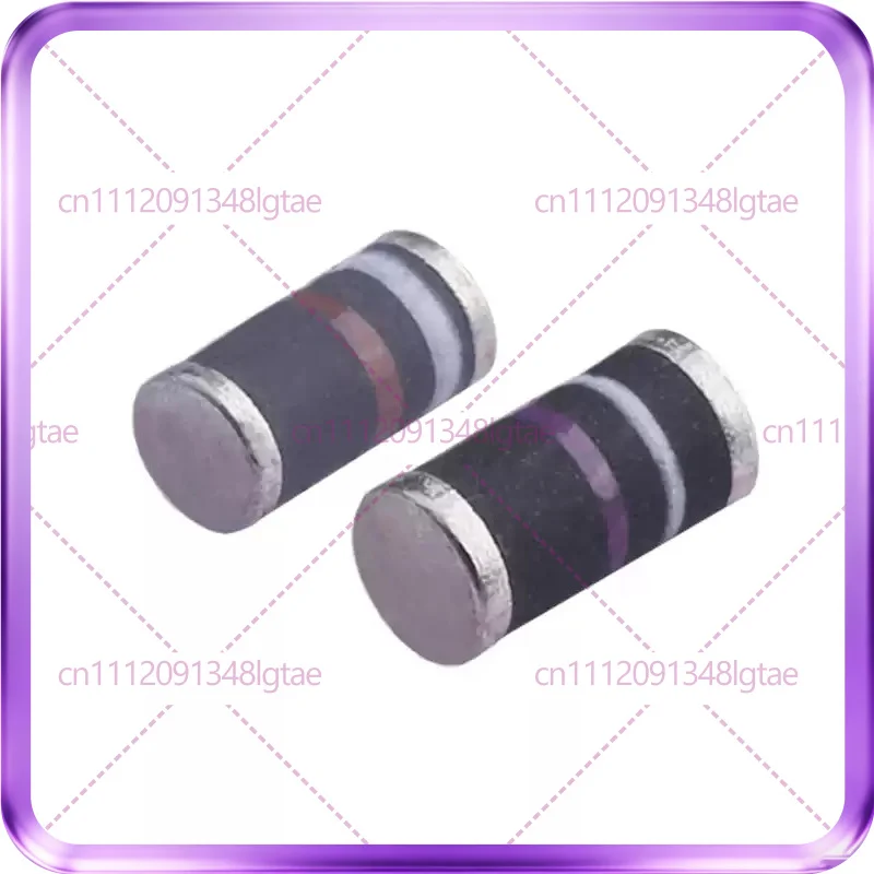20pcs GL41M-E3 white-purple/GL41Y-E3 white-brown two-color ring high-pressure glass passivation diode control board