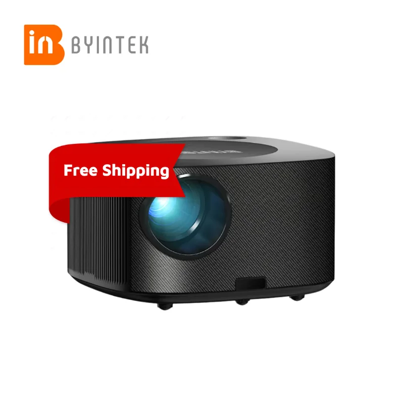 BYINTEK X30 Smart Home Theater Projector Full HD 1080P LED 4K Compatible Video Projector for Home Entertainment
