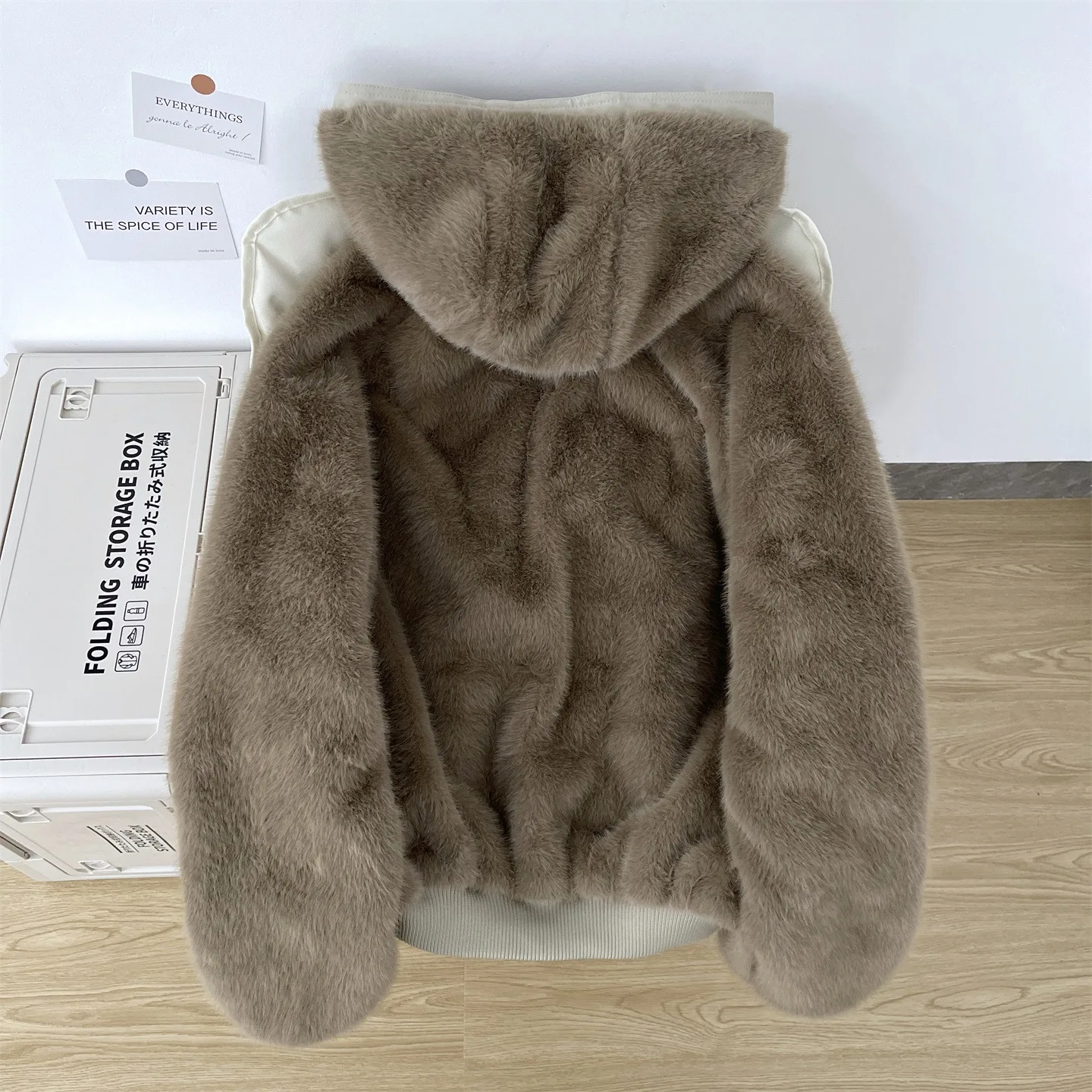 Double sided wearing 2025 winter clothing new cotton jacket for women with a lazy and thick feel