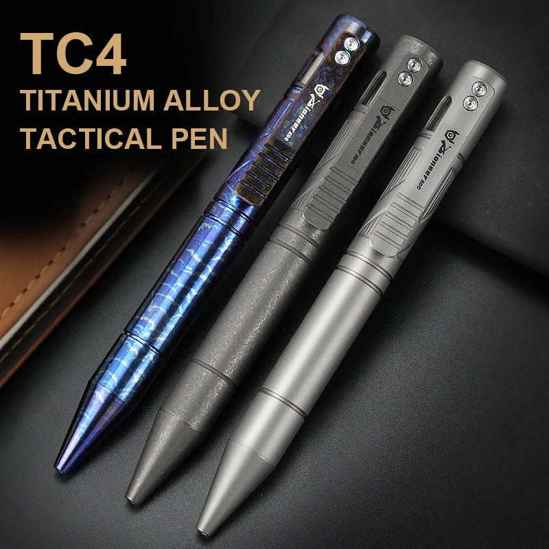 

Тактическая ручка TC4 из титанового сплава, интегрированная многофункциональная ручка-переключатель с ЧПУ, уличный инструмент EDC, A1488