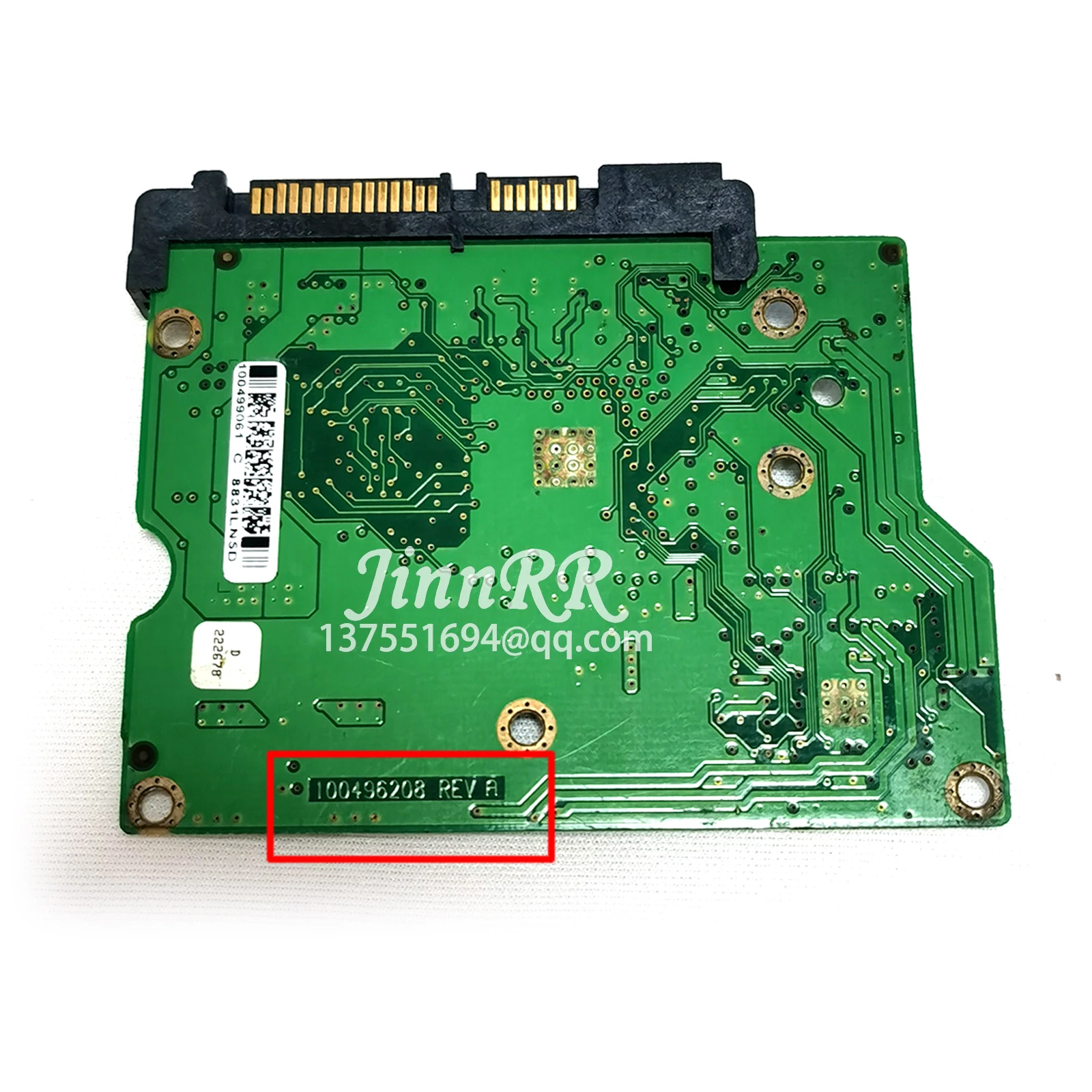 100496208 REV A ST For Seagate hard disk PCB board 100496208 REV A measured