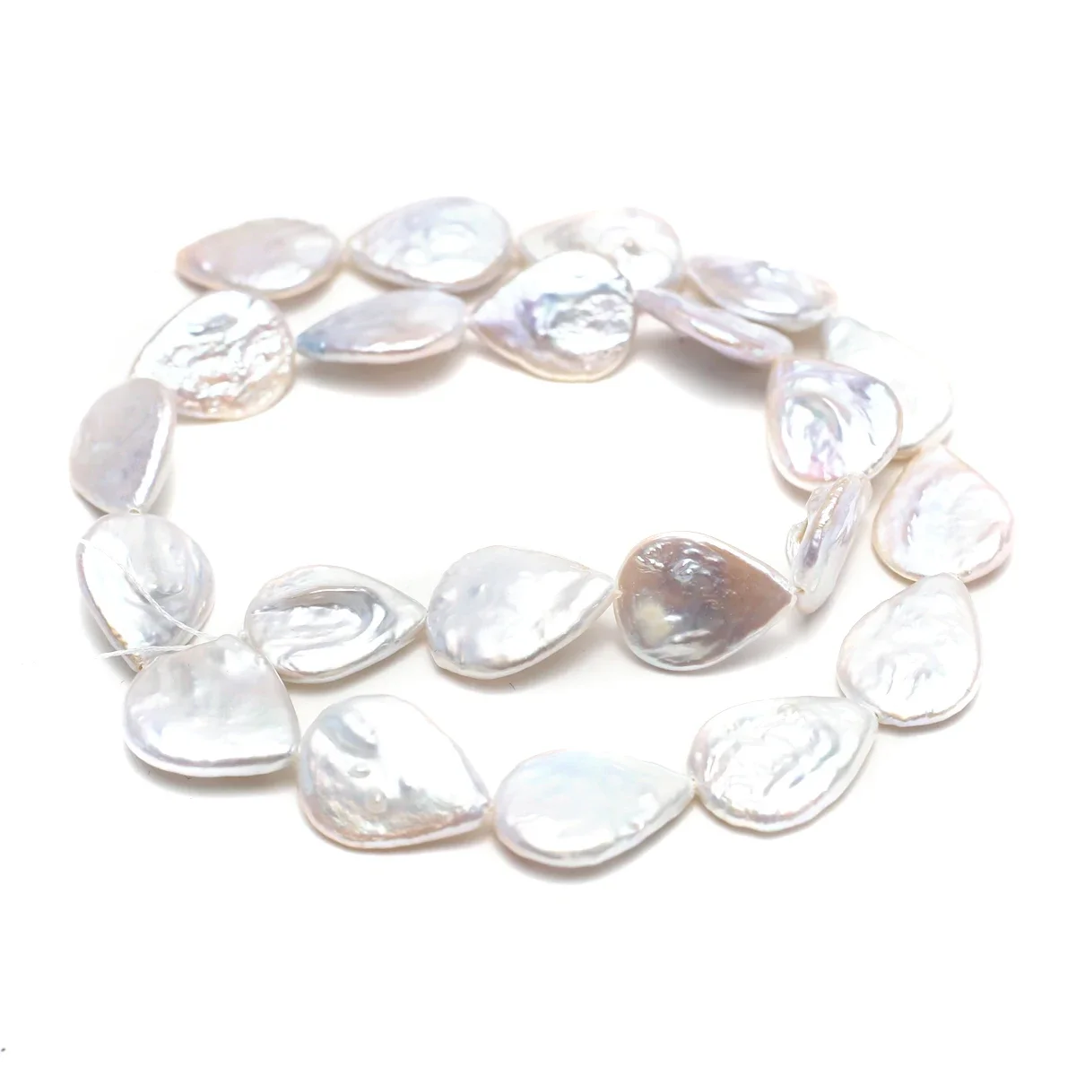 

13x18mm AAAA Fine Natural Freshwater Teardrop White Pearl Bead Jewelry Make Gift DIY Necklace Bracelet Accessories Wedding Women