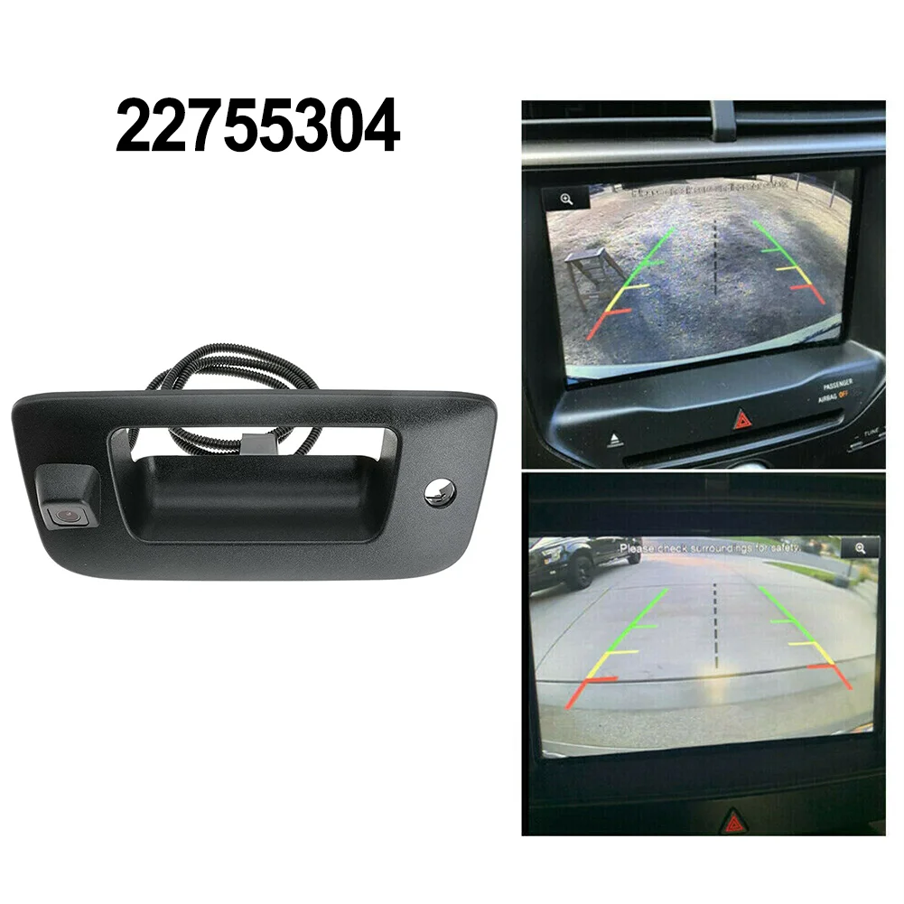 Car Rear View Camera For CHEVY For Silverado For GMC Sierra 2009-2014 22755304 Rear Tailgate Handle Backup Camera Car Accessorie